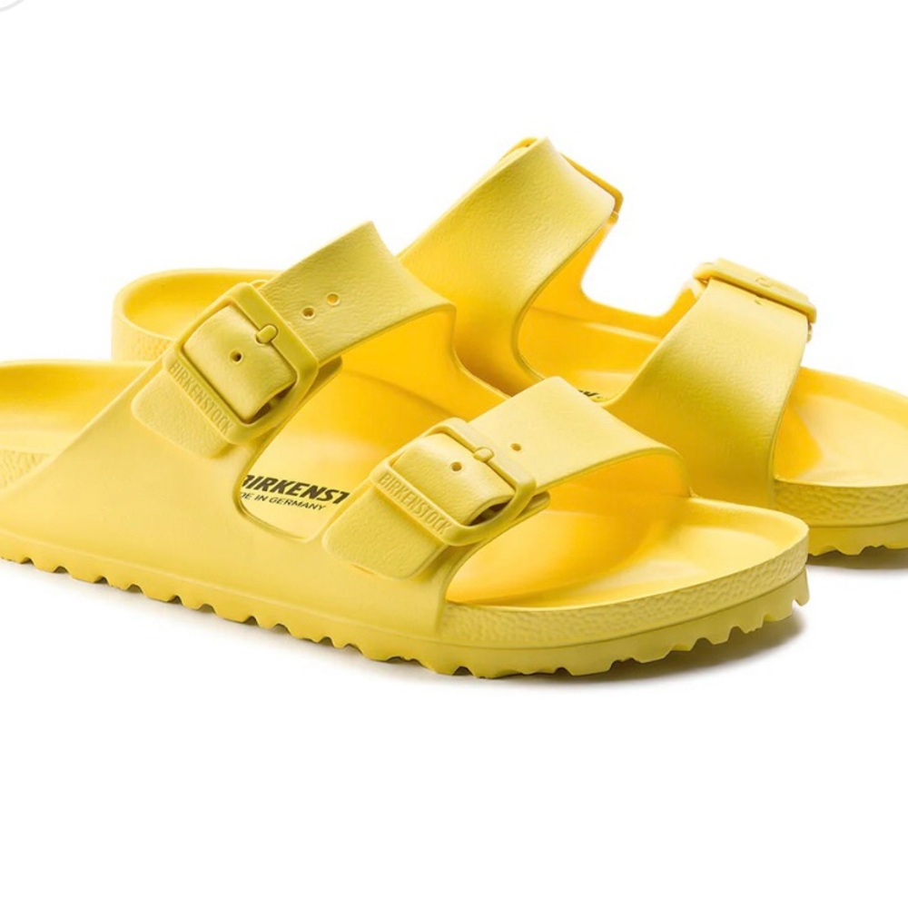 BIRKENSTOCK ARIZONA PVC Sandals Bright Yellow 38